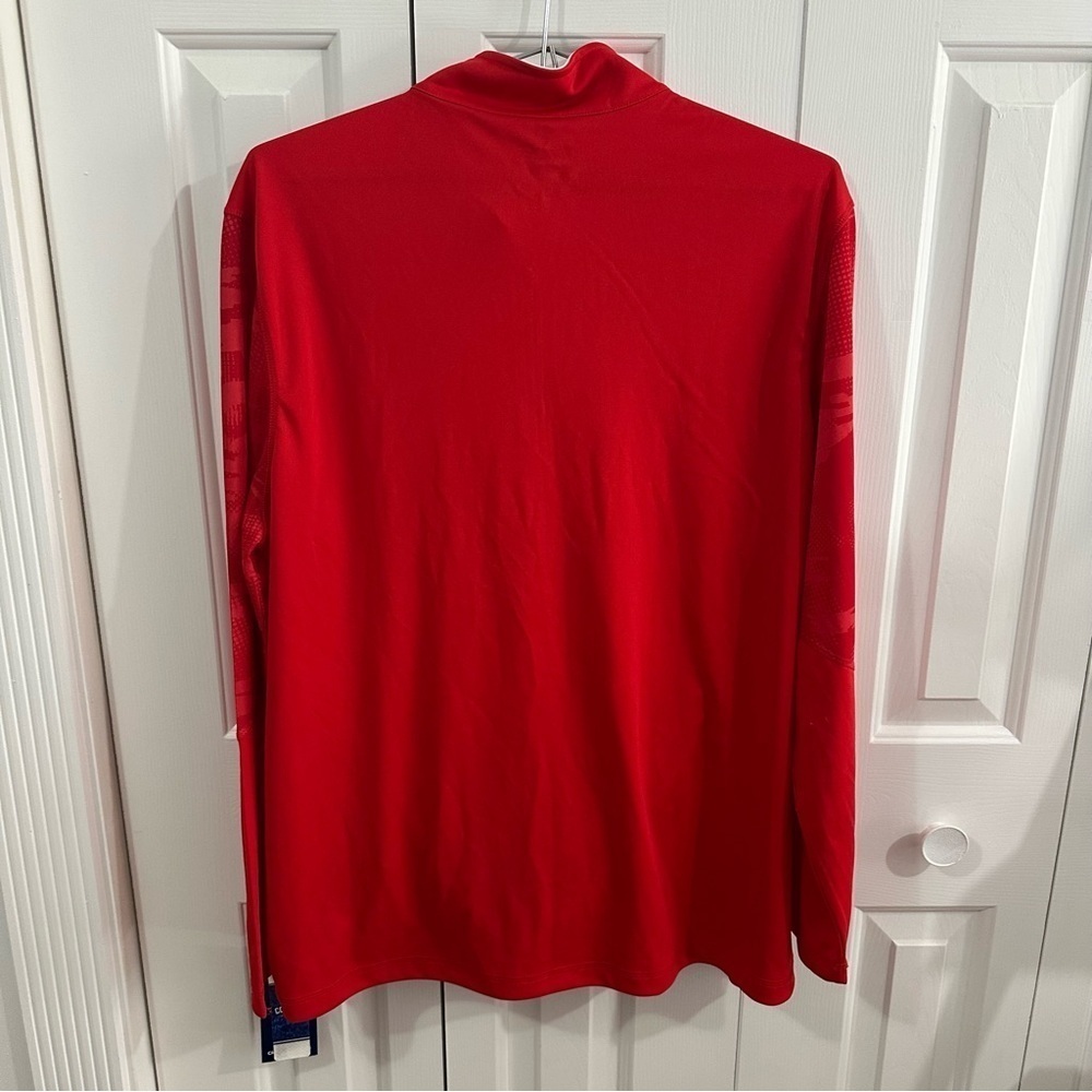 Fanatics Wisconsin Badgers Quarter Zip Pullover - Picture 4 of 8